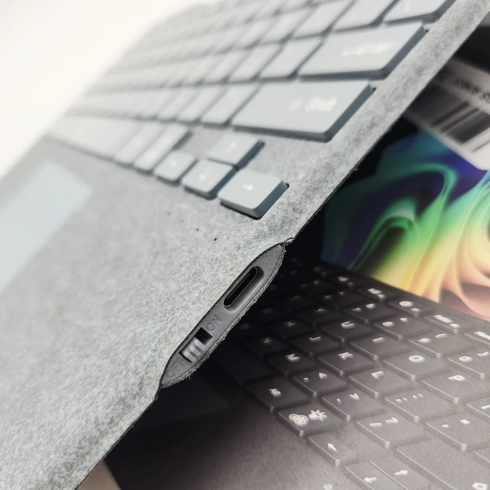 Zoof Keyboard Microsoft Surface Pro 8/9/10/11/X/Copilot+ Ice Blue Backlit